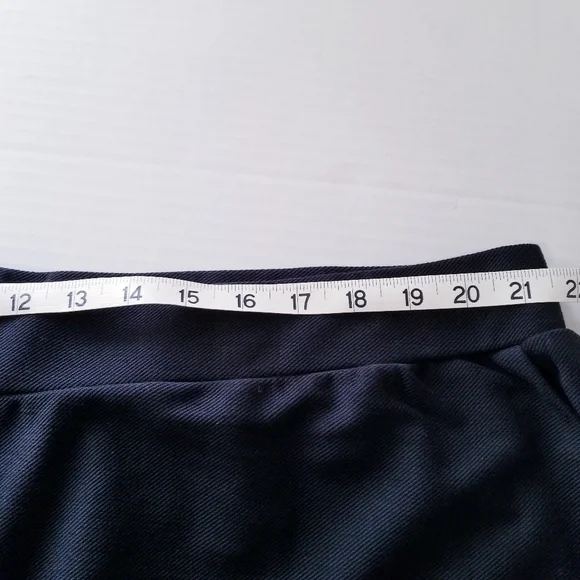 🌸 Michael Kors | Rolled Cuff Ankle Wide Leg Pants, Size 3X Black - Picture 5 of 6